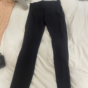 Black Lululemon Leggings with Pockets